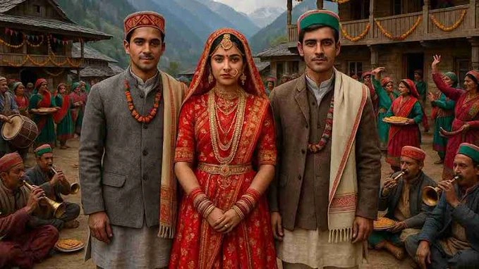 Himachal’s Rare Polyandry: Woman Wed to Two Brothers to Preserve Jodidara Tradition