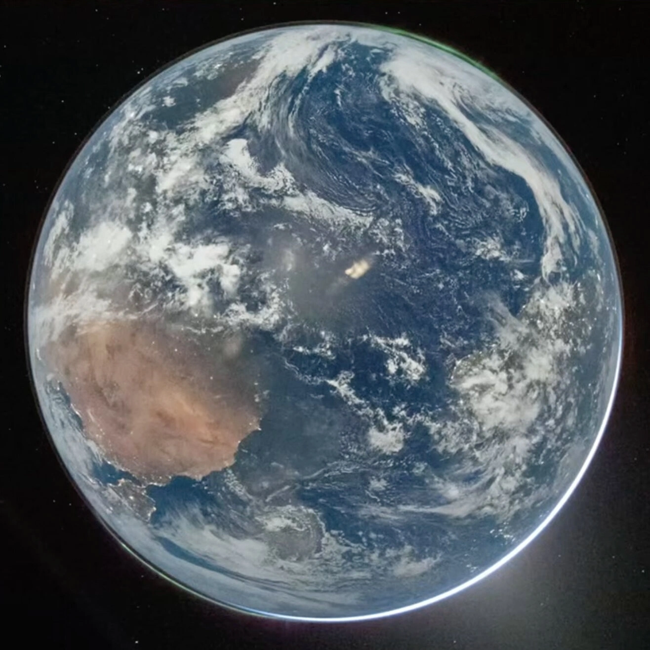 Artemis II Captures Earth’s Blue Beauty as Moon Mission Heads Out