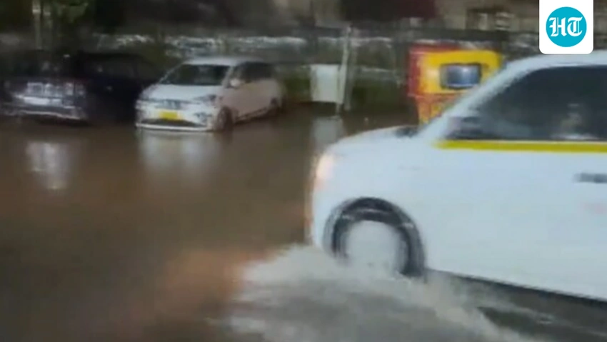 Mumbai Drenched! Heavy Rains Cause Waterlogging, Yellow Alert Issued ☔