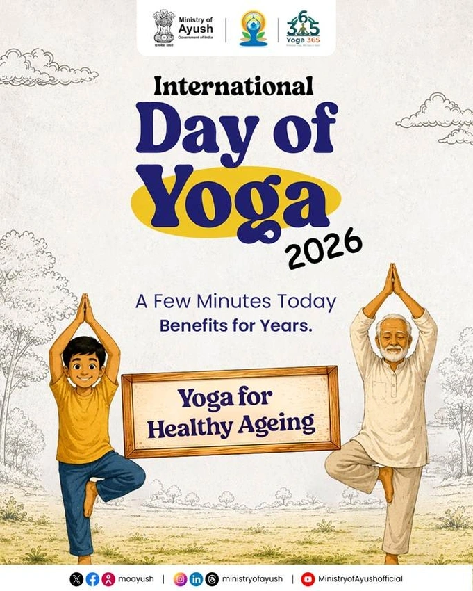 Yoga Day Embraces AI Age: India Celebrates Wellness at Historic Sites & Universities