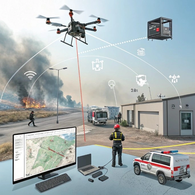 LiveU Live Streaming Equipment for Public Safety UAV Transmission