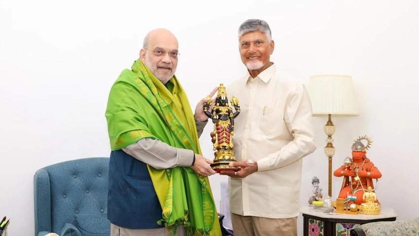 Naidu Pushes Centre to Back Amaravati Capital Status in Parliament