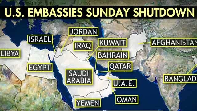 US closes Gulf embassies, urges Americans to leave Middle East amid tensions