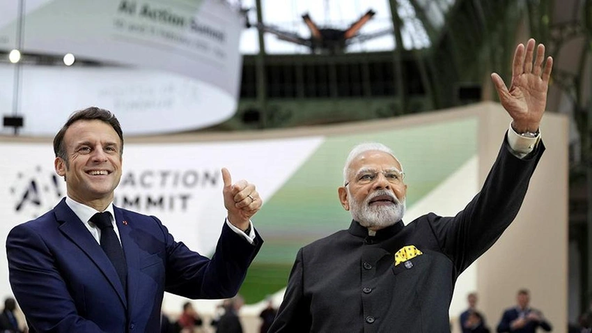 Macron lands in Mumbai for Modi talks; Rafale deal on the cards