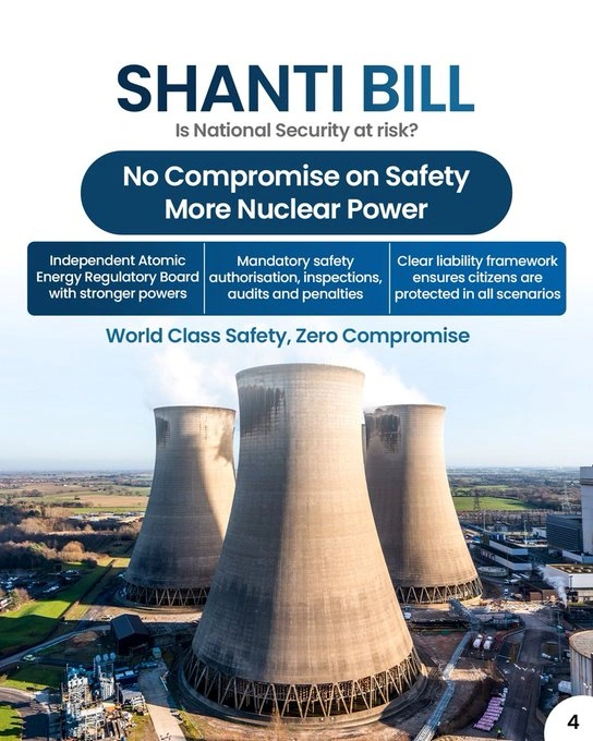 India Unlocks the Atom: How the SHANTI Bill Invites Private Giants into Nuclear Power