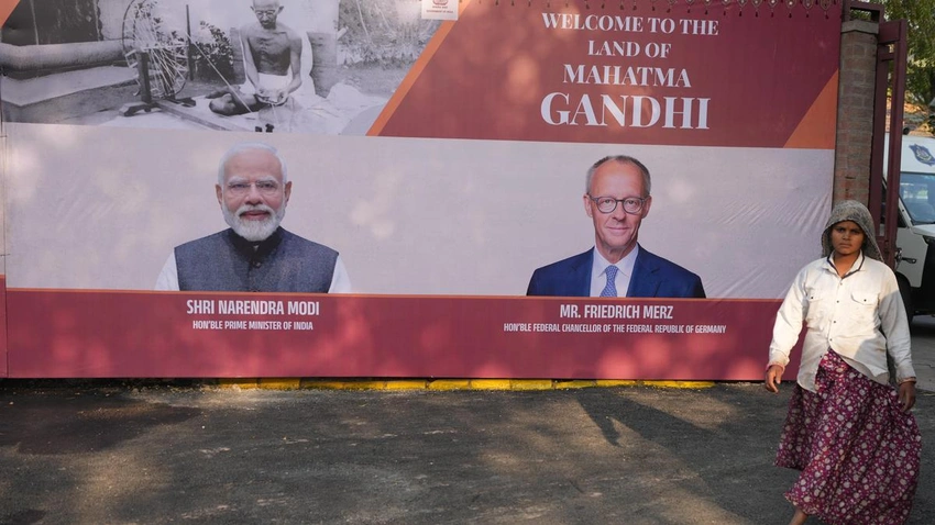 Merz kicks off first official India visit in Ahmedabad