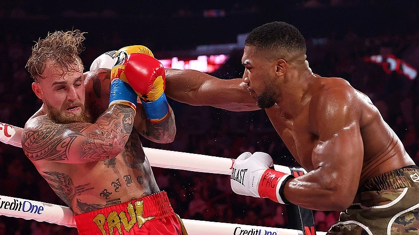Anthony Joshua Knocks Out Jake Paul in Six Rounds in Miami Showdown