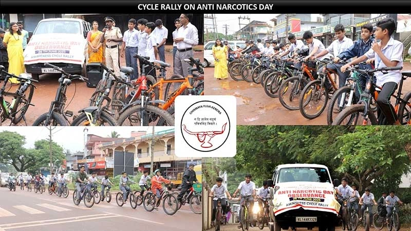 Kasaragod cycle rally promotes green polls ahead of Kerala elections