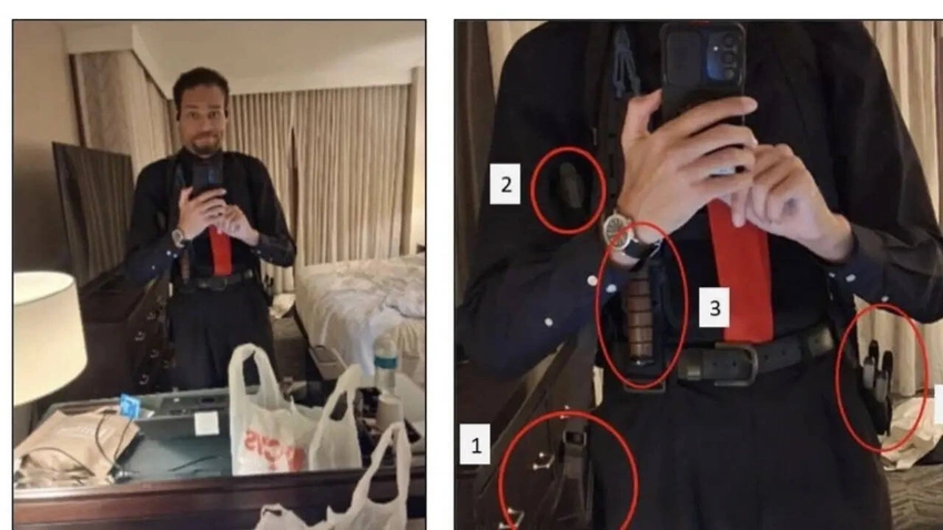 Trump assassination suspect took mirror selfies with weapons before rushing security