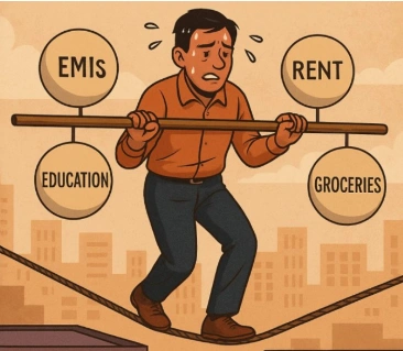 The Struggles of Middle-Class Families in India