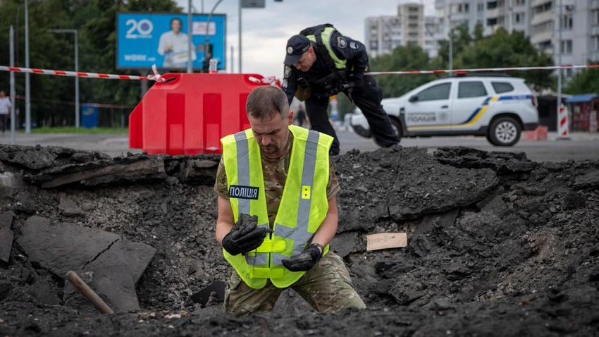 Kyiv Under Barrage: 10 Injured in Russian Missile & Drone Strikes!