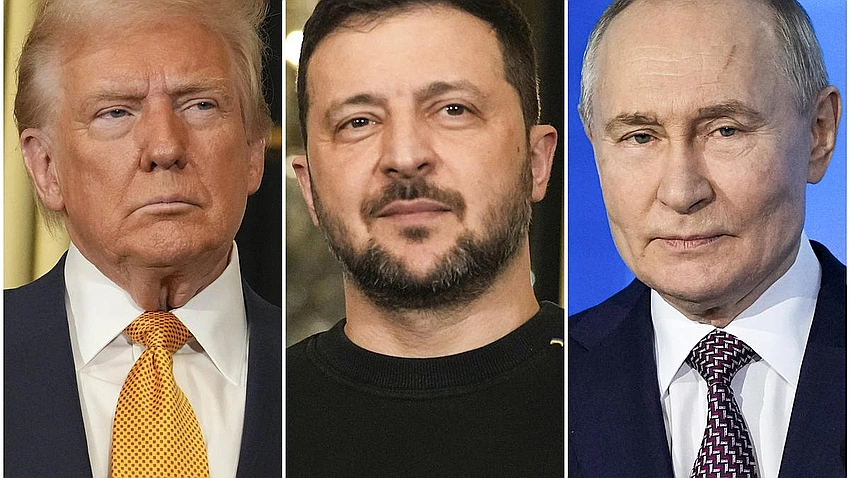 Trump urges Kyiv and Moscow to stop where they are after Zelenskyy talks