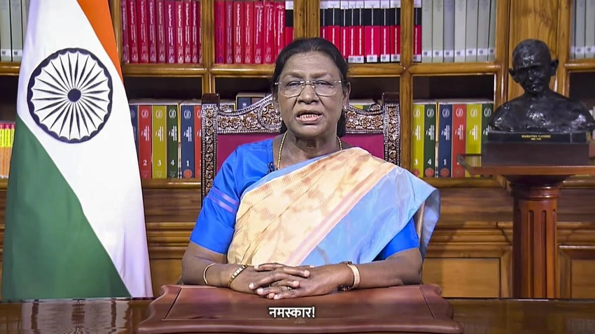 India Urges Peaceful Global Order as Murmu Delivers Republic Day Eve Address