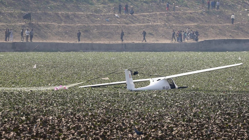 IAF trainer aircraft force-lands in Prayagraj after engine failure