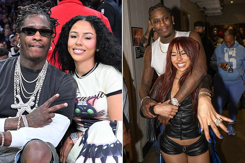 Young Thug Proposes to Mariah the Scientist Onstage in Atlanta