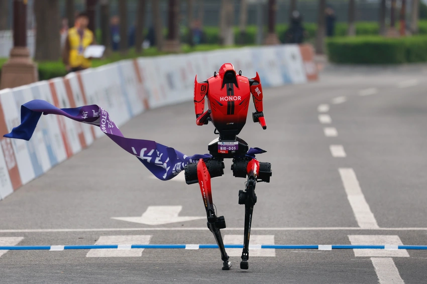 Why This Humanoid Robot Running a 50-Minute Half Marathon Should Worry You