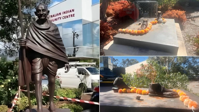 MEA Demands Action After Gandhi Statue Theft in Melbourne