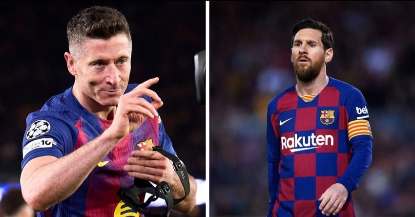 Lewandowski Breaks Messi's UCL Record After Newcastle Goal