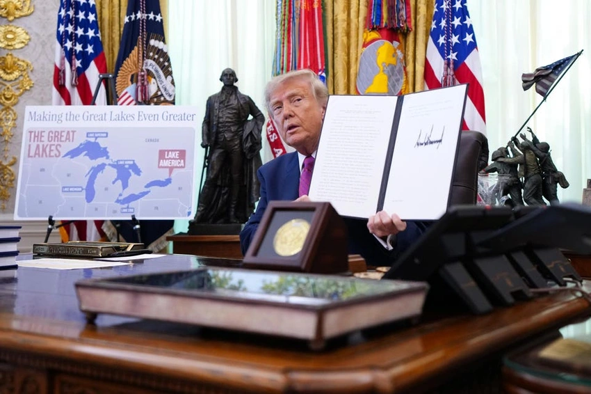 Trump Renames Lake Ontario to "Lake America" Amidst Trade Tensions