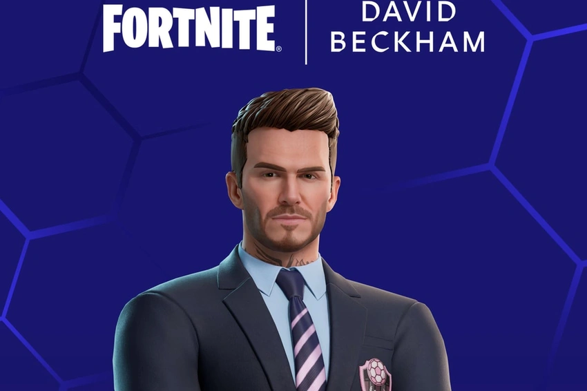 "Bend It Like Beckham" in Fortnite! Football Icon Joins Game!