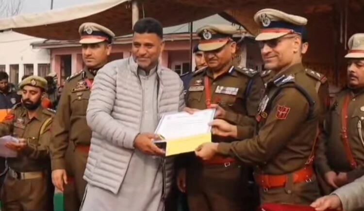 Pahalgam attack hero among 56 honoured on JK Republic Day