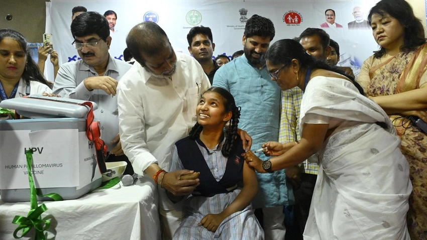 HPV Vaccination Drive Rolls Out Across Karnataka, Telangana, Kerala