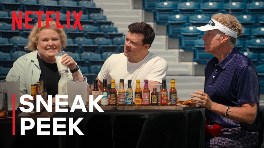 Will Ferrell & Co. Face Fiery Wings on Netflix's "Hot Ones: Extra Heat"!