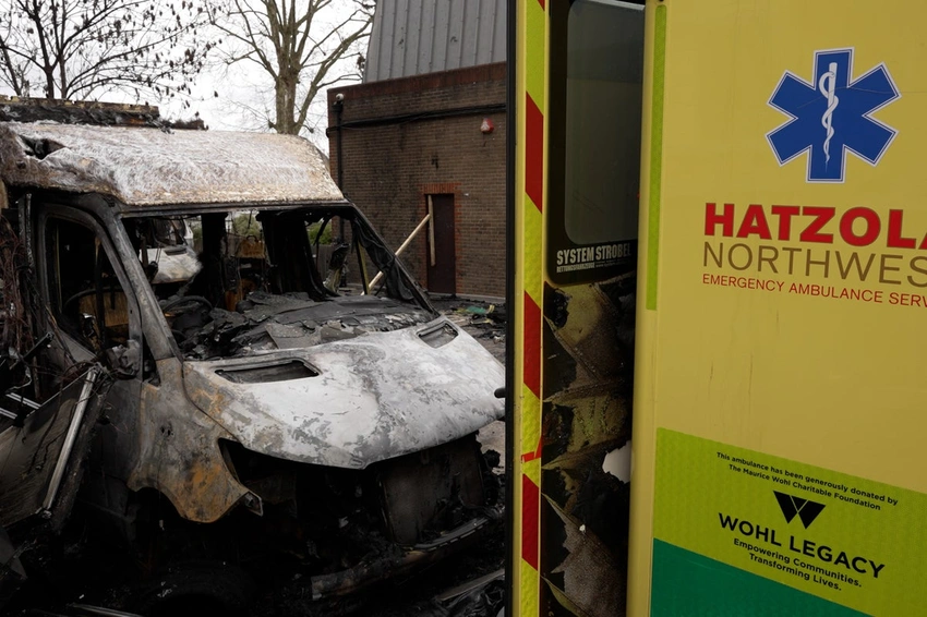 Fourth Suspect Arrested in London Jewish Ambulance Arson Case
