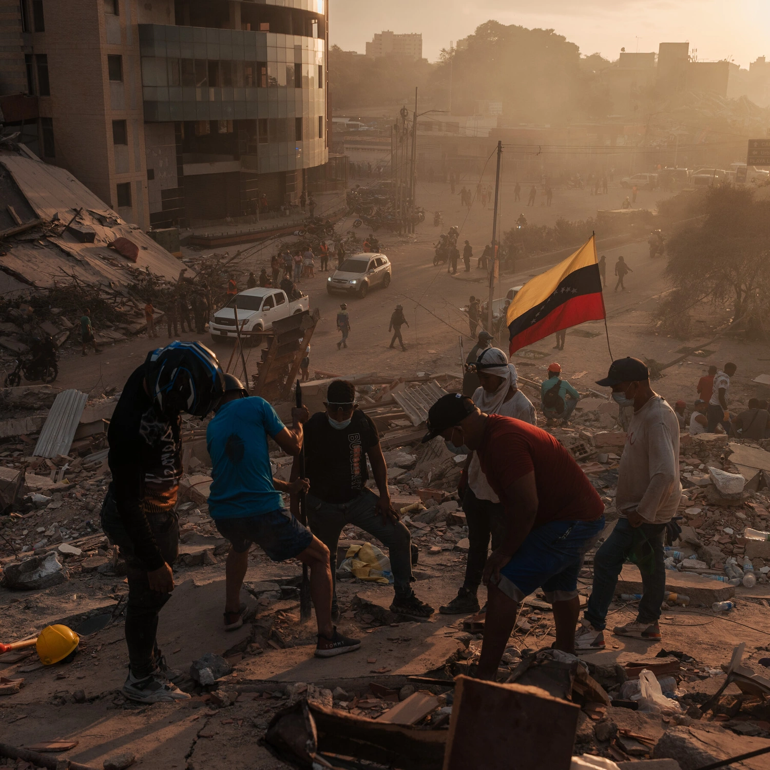 Quake Horror: Deported Venezuelans Missing After Hotel Collapse in La Guaira