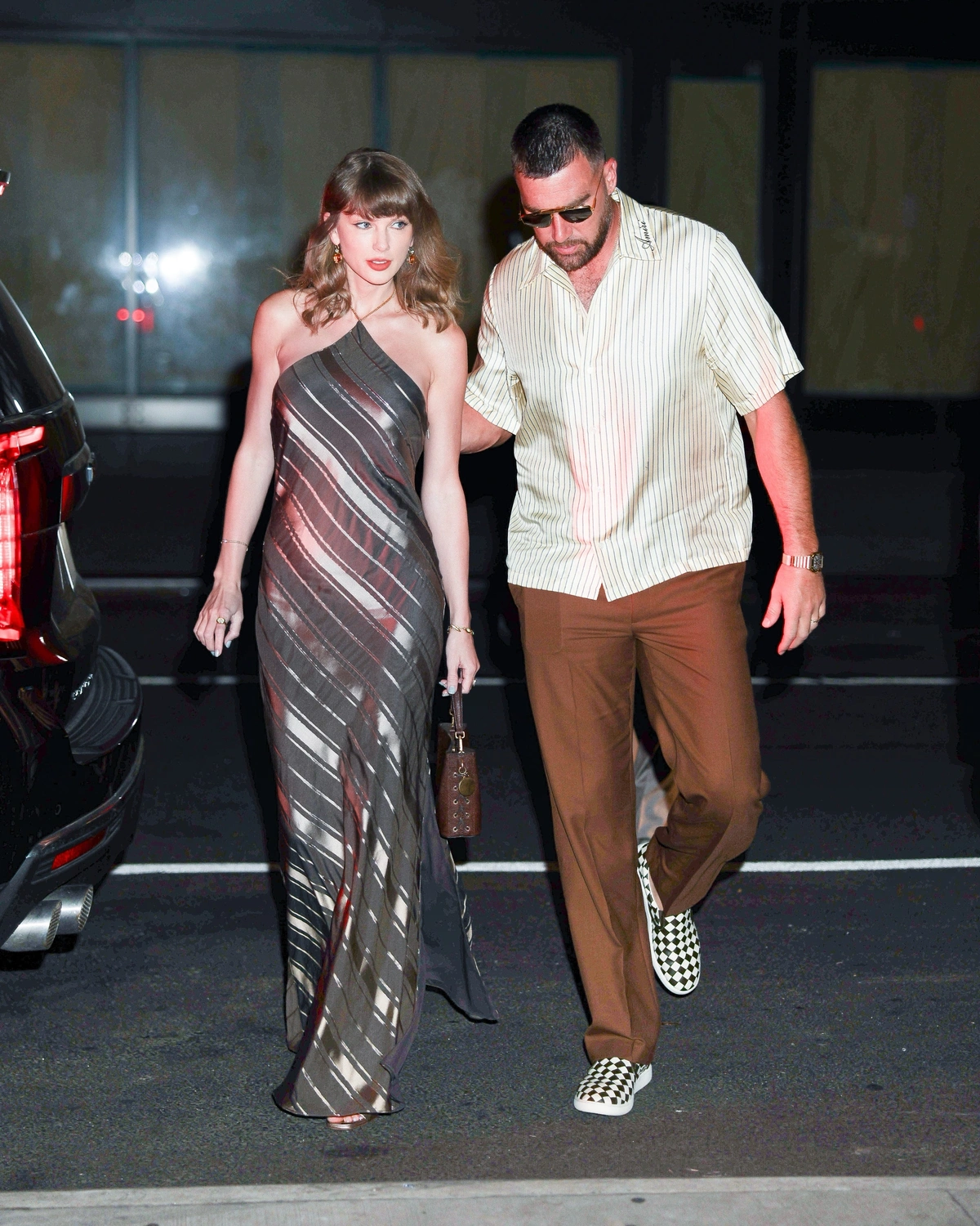 Taylor Swift & Travis Kelce's Shimmery NYC Date Night Post-Wedding!