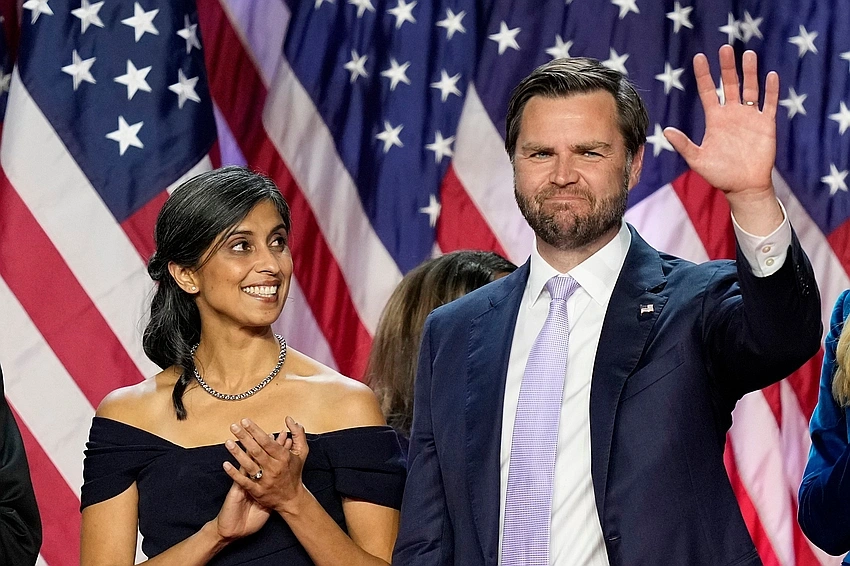 Second Lady Usha Vance Announces Fourth Child, Baby Boy Due in July