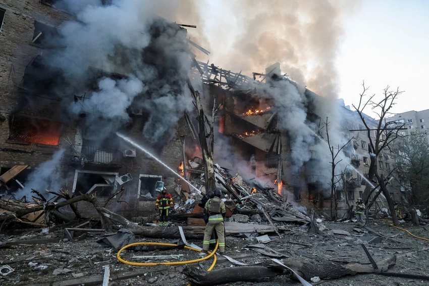 Putin Strikes Kyiv with Hypersonic Missiles and 600 Drones in Deadly Revenge Attack