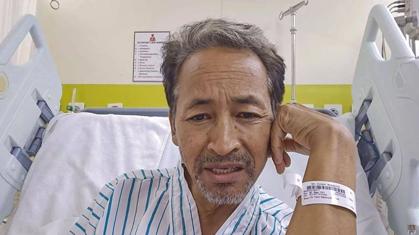 Activist Sonam Wangchuk Discharged, Heads to Rajghat Before Ladakh
