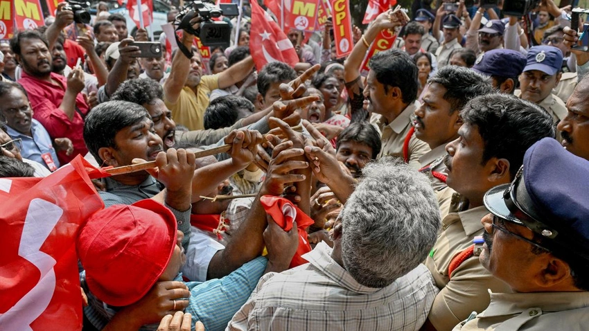 Vizag Mayor alleges attack at GVMC Council, blames Botcha