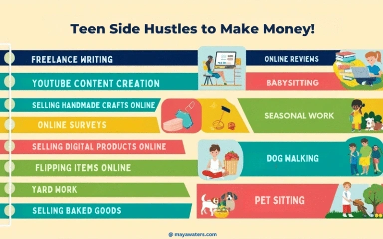 5 Creative Side Hustles You Can Start at 16 That Aren't Babysitting or Retail