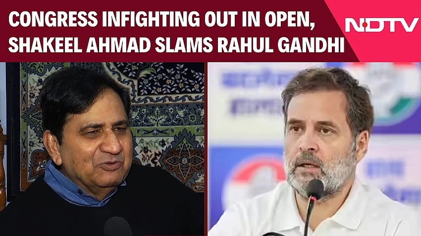 Shakeel Ahmad Calls Rahul Gandhi a Coward, Dictatorial Leader