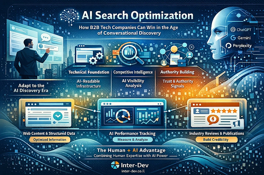 AI Search Optimization: How B2B Tech Companies Can Win in the Age of Conversational Discovery