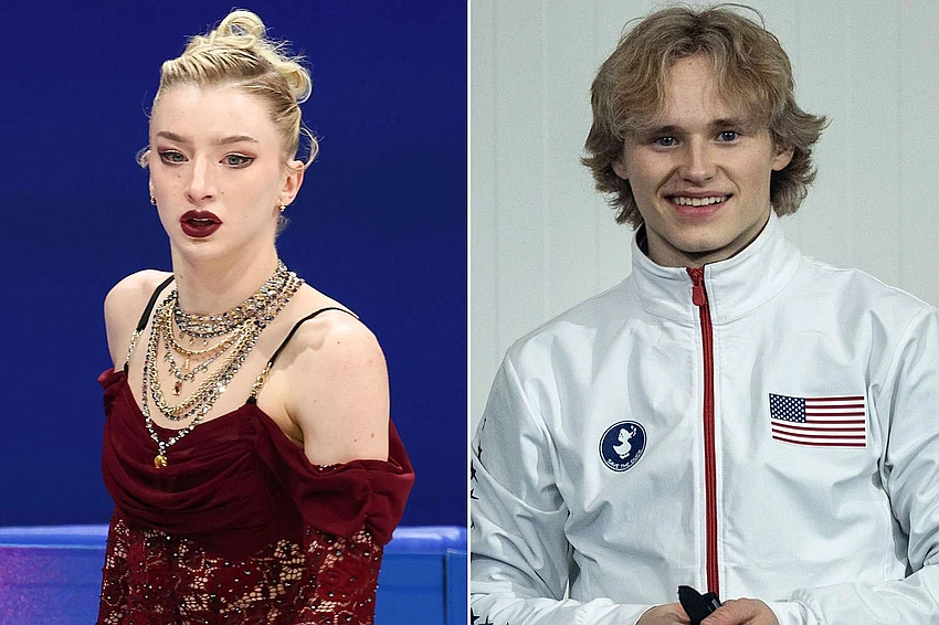 Ilia Malinin Shares What He Told Amber Glenn After Her Olympic Short Program