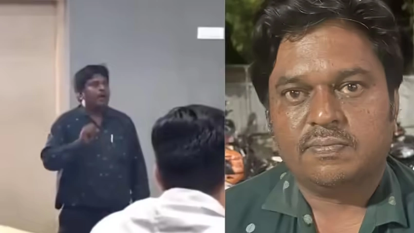 Bengaluru professor suspended after video shows harsh classroom outburst