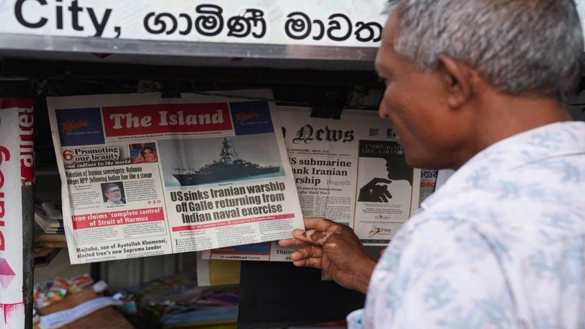 Sri Lanka Takes Control Of Iranian Vessel After US Sinks Warship