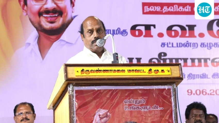 Ex-DMK Minister E.V. Velu Raided in TN Corruption Probe!