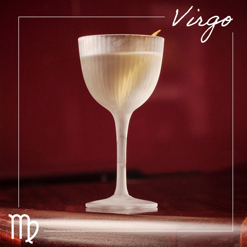 Virgo pristine clear martini
