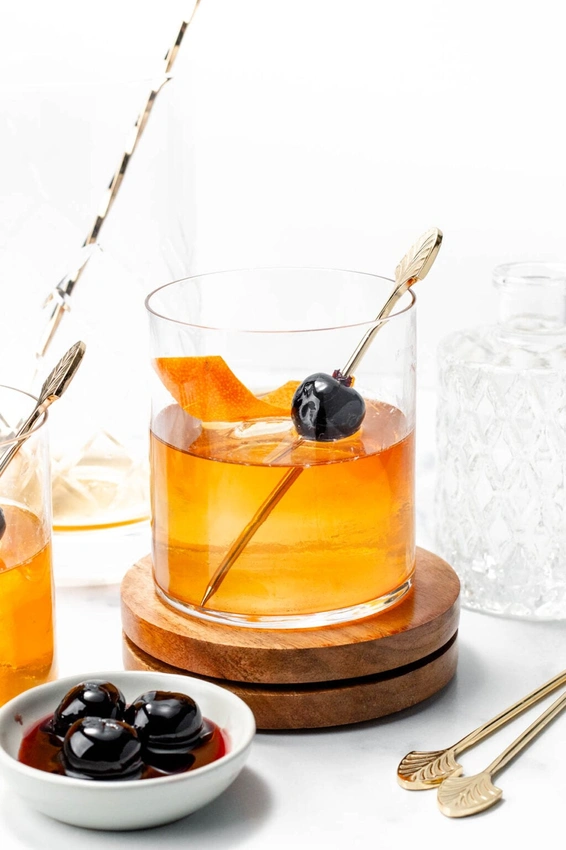 Taurus luxury old fashioned cocktail