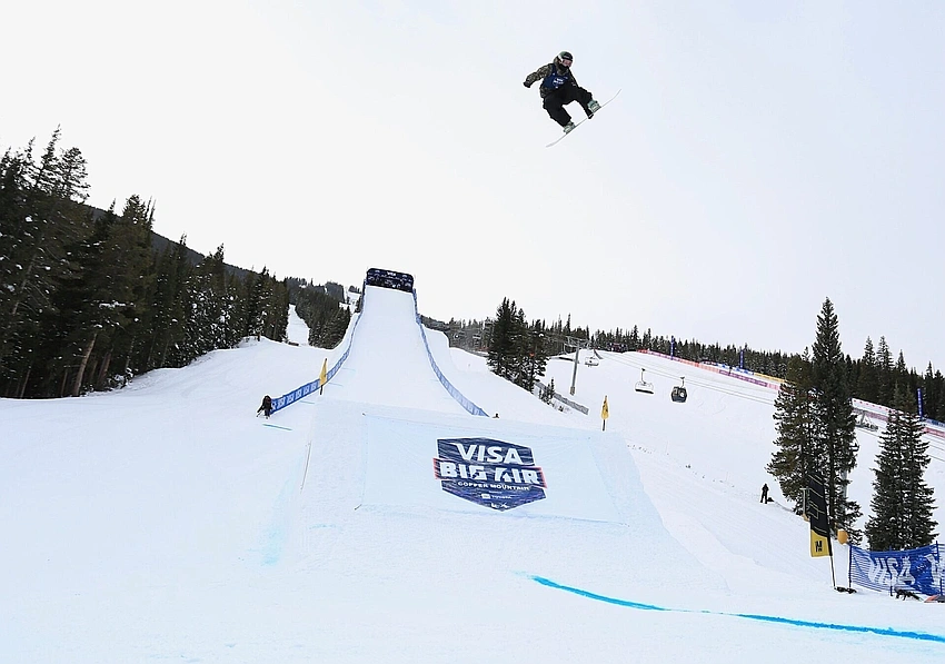GB's Brookes comes up just short in snowboard big air final