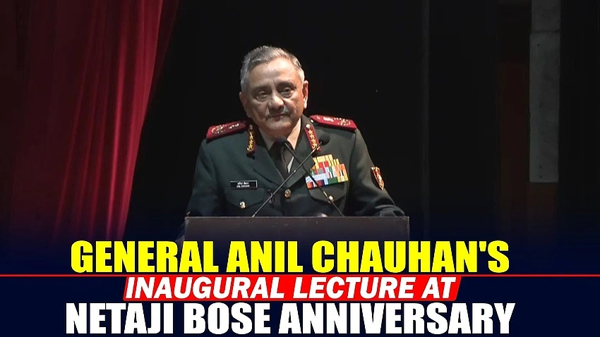Netaji Bose’s Strategic Vision Guides India, Says CDS Chauhan