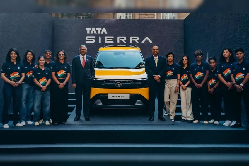Tata Motors Surprises Women’s World Cup Heroes with Iconic Sierra SUVs