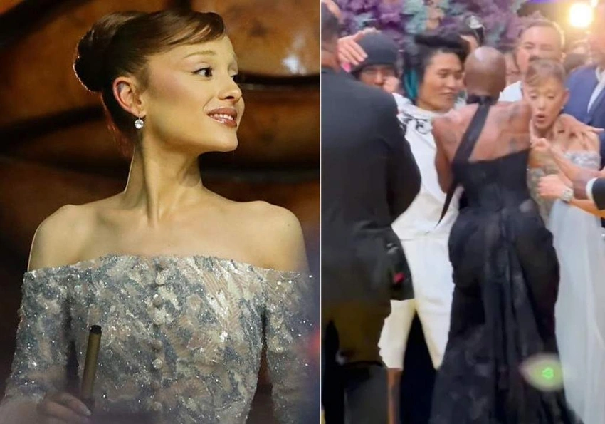 Man who grabbed Ariana Grande at Wicked premiere in Singapore charged