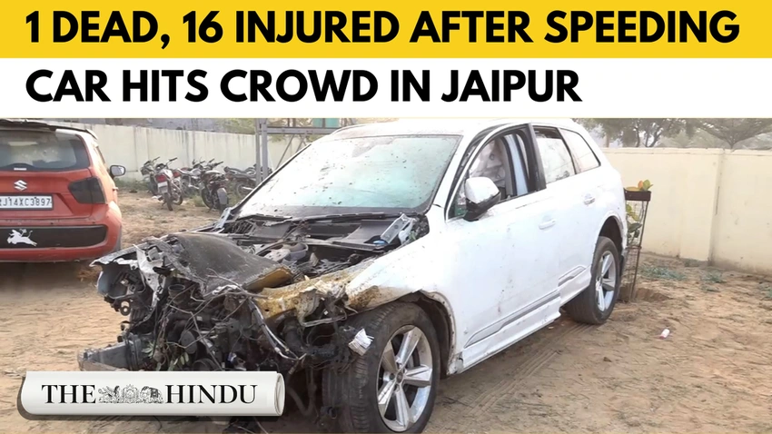 Speeding Audi Mows Down Pedestrians in Jaipur, 1 Dead, 16 Injured