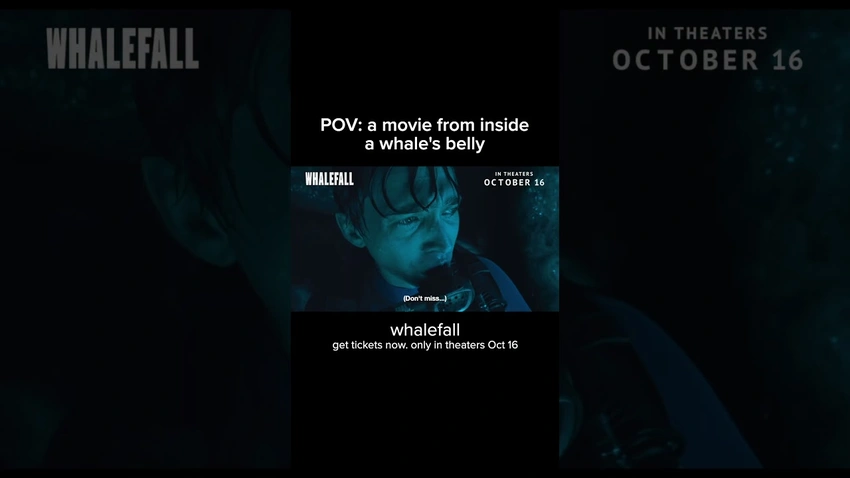 Get Ready: "Whalefall" Lands in Theaters October 16!