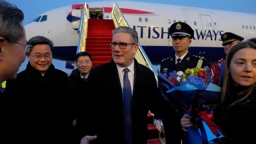 Starmer in Beijing seeks deeper UK-China ties amid global tensions